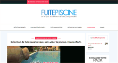 Desktop Screenshot of fuite-piscine.com